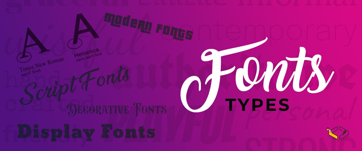 fonts types