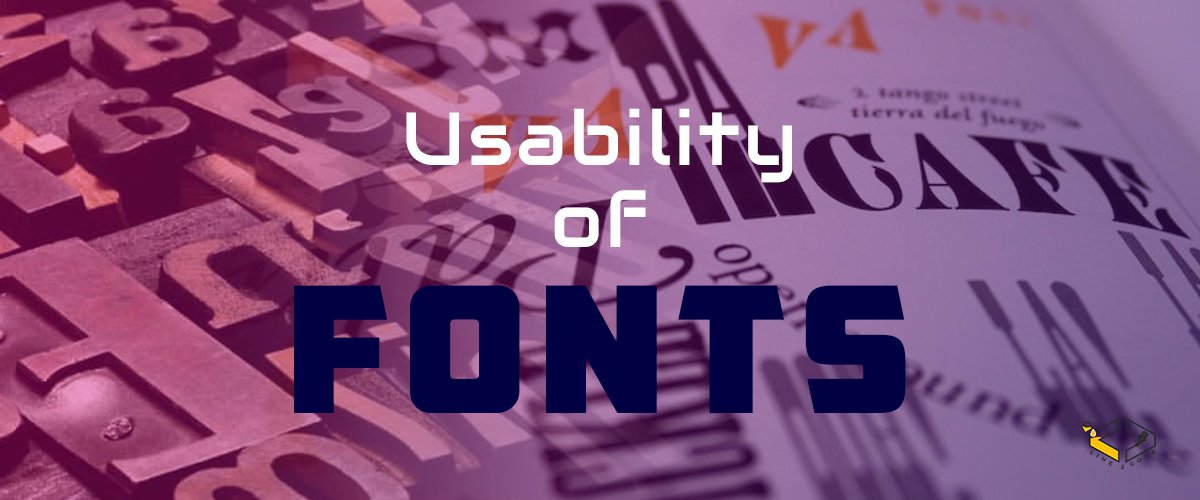 Usability of Fonts