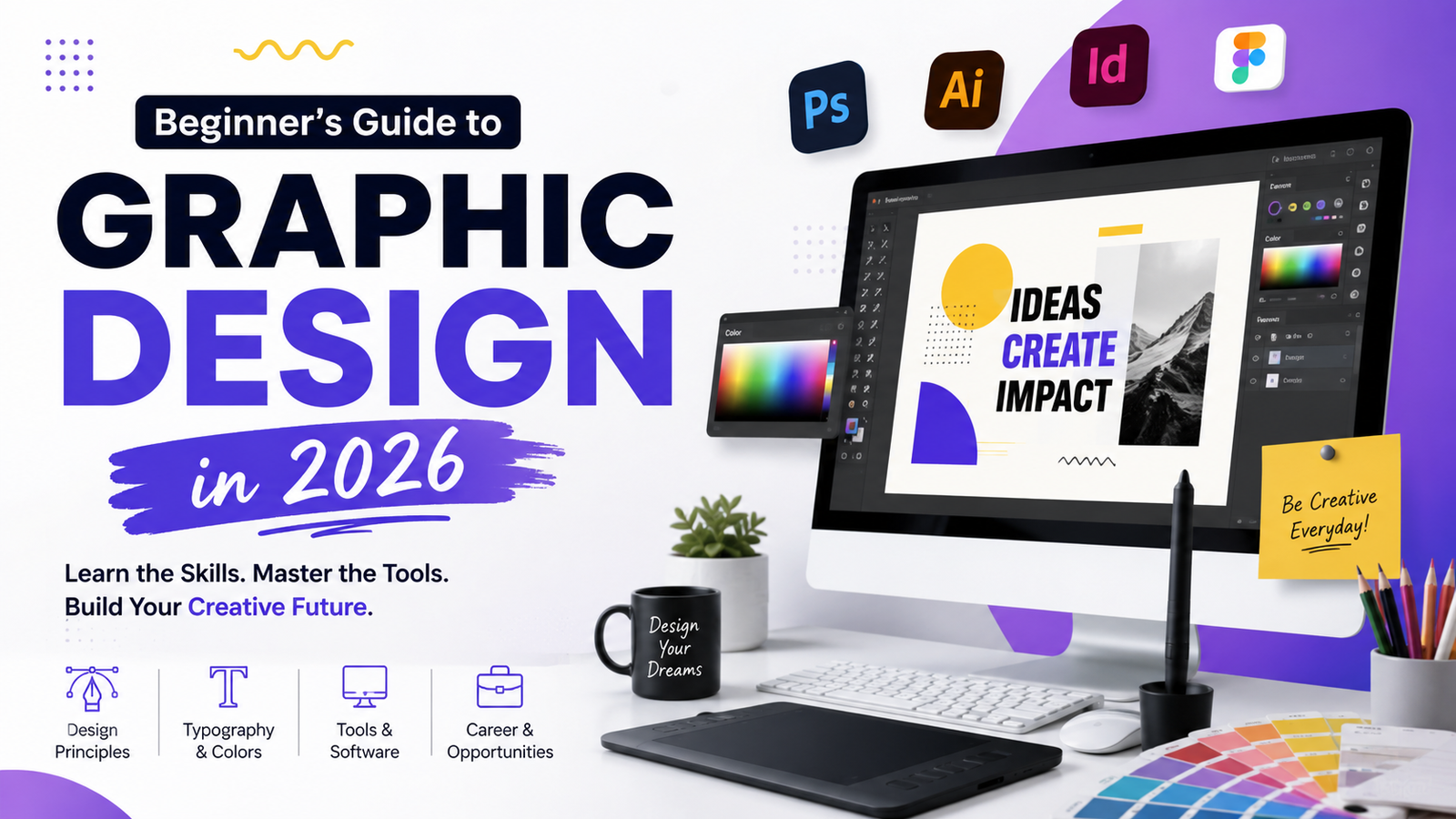 Beginner’s Guide to Graphic Design in 2026