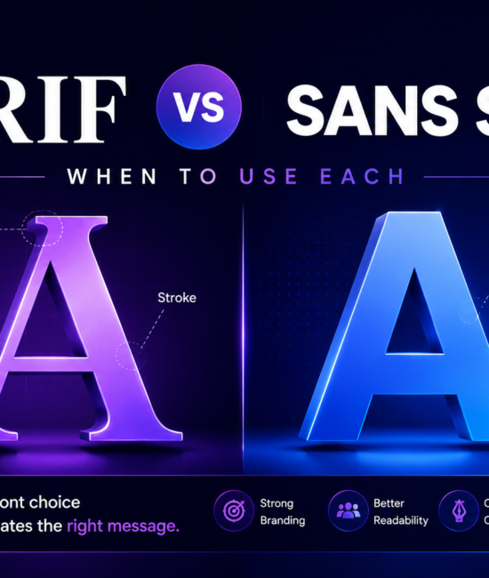 Serif vs Sans Serif Fonts: When to Use Each